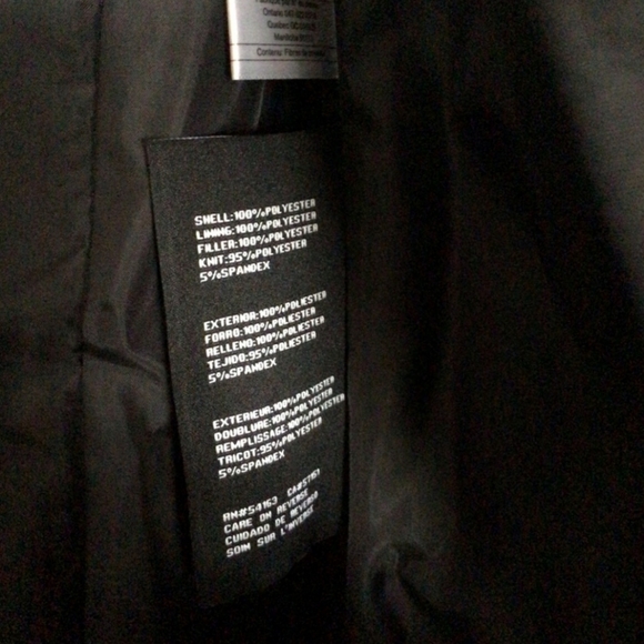 Guess Navy Puffer Parka Jacket - Picture 4 of 7